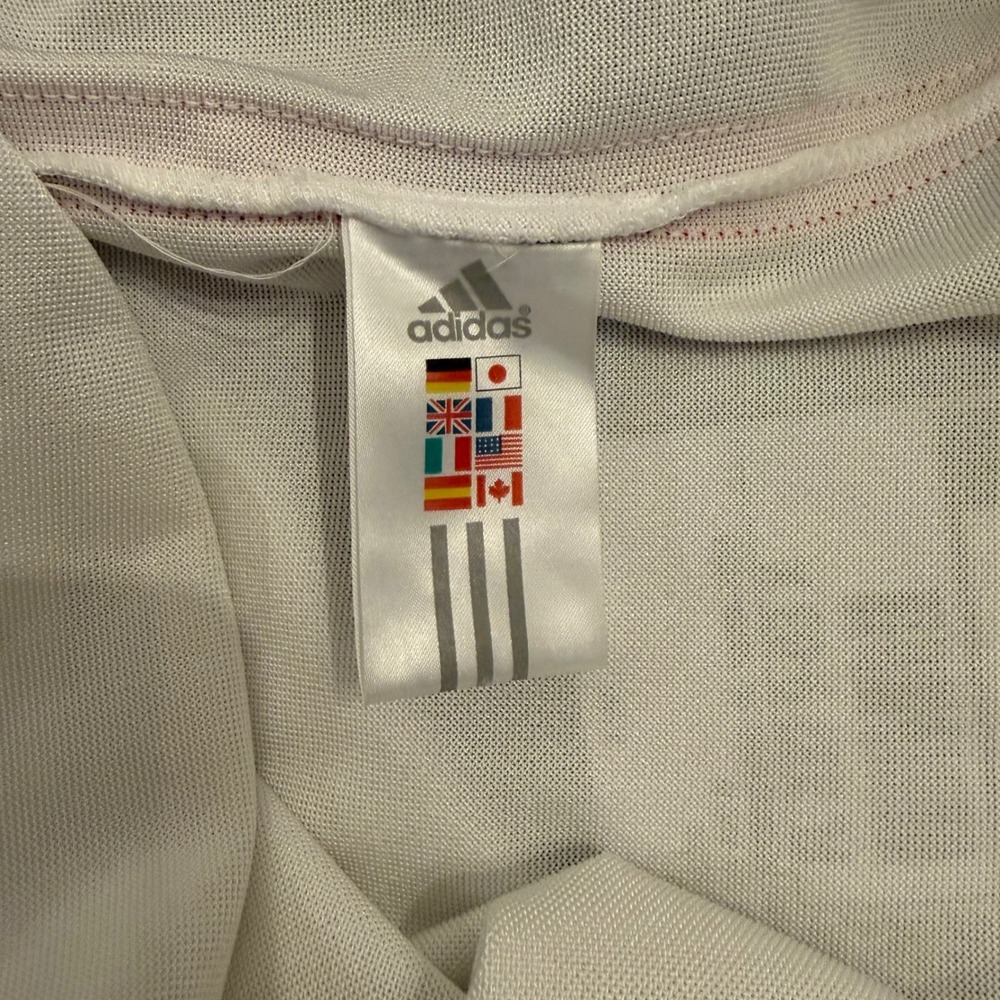 Adidas Magic Johnson Lansing Everett High School Vikings Jersey XL 52 White Red - Picture 7 of 10